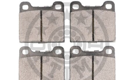 Фото 2 - Гальмівні колодки Optimal BP-09154