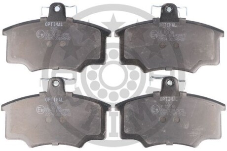 Комплект гальмівних накладок, дискове гальмо - ((855698151B)) Optimal BP-09365