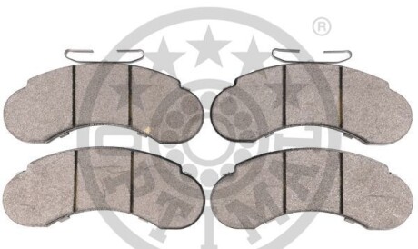 Фото 2 - Гальмівні колодки Optimal BP-09399 (BP09399)