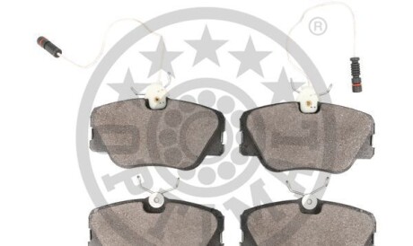 Фото 2 - Гальмівні колодки Optimal BP-09513 (BP09513)