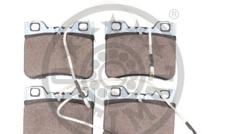 Фото 2 - Тормозные колодки Optimal BP-09612 (BP09612)