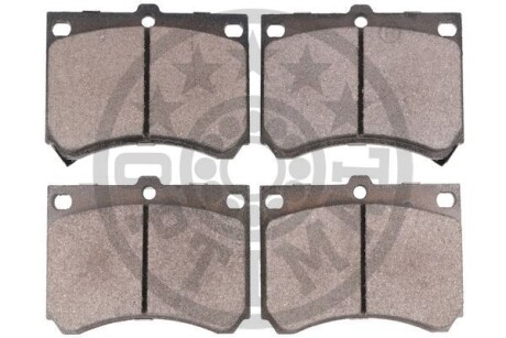 Фото 2 - Гальмівні колодки Optimal BP-09669 (BP09669)