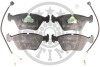 Комплект гальмівних накладок, дискове гальмо - ((425094)) Optimal BP-09794 (фото 1)