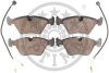 Комплект гальмівних накладок, дискове гальмо - ((425094)) Optimal BP-09794 (фото 2)