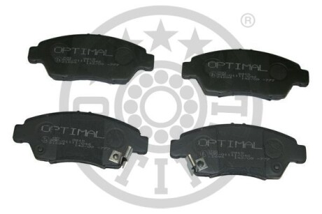 Комплект гальмівних накладок, дискове гальмо - Optimal BP-09815