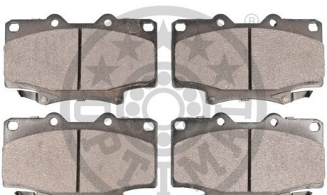 Фото 2 - Тормозные колодки Optimal BP-09836