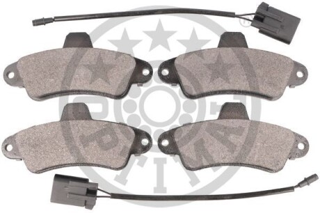 Фото 2 - Гальмівні колодки Optimal BP-09840 (BP09840)