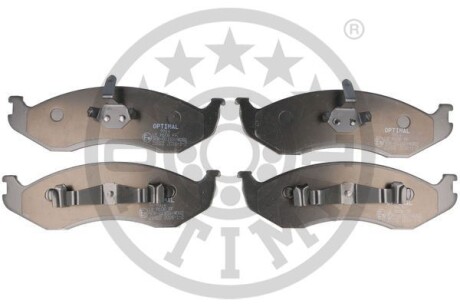 Комплект гальмівних накладок, дискове гальмо - Optimal BP-09914