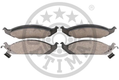 Фото 2 - Гальмівні колодки Optimal BP-10037 (BP10037)