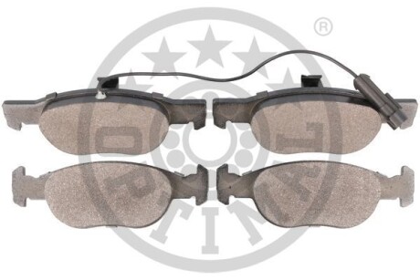 Фото 2 - Тормозные колодки Optimal BP10072