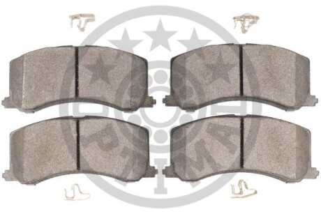 Фото 2 - Гальмівні колодки Optimal BP10080