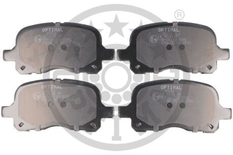 Комплект гальмівних накладок, дискове гальмо - Optimal BP-10211
