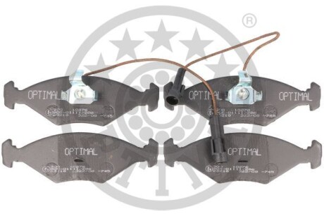Комплект гальмівних накладок, дискове гальмо - ((9947954, 9947917, 71770958)) Optimal BP-10276