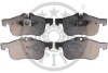 Комплект гальмівних накладок, дискове гальмо - ((SFP100511)) Optimal BP-10361 (фото 1)