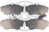 Комплект гальмівних накладок, дискове гальмо - (7D0698151B) Optimal BP-12023 (фото 1)