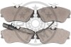 Комплект гальмівних накладок, дискове гальмо - (7D0698151B) Optimal BP-12023 (фото 2)