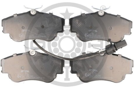 Комплект гальмівних накладок, дискове гальмо - Optimal BP-12023