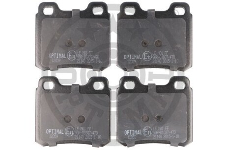 Комплект гальмівних накладок, дискове гальмо - Optimal BP-12059