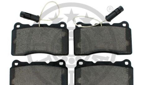 Фото 2 - Гальмівні колодки Optimal BP-12122 (BP12122)