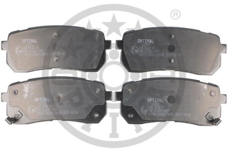 Колодки дискового тормоза - Optimal BP-12282