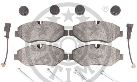 Фото 2 - Тормозные колодки Optimal BP-12302 (BP12302)