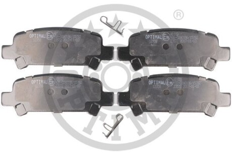Комплект гальмівних накладок, дискове гальмо - Optimal BP-12358