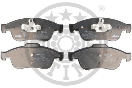 Комплект гальмівних накладок, дискове гальмо - Optimal BP-12392