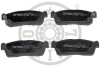 KLOCKI HAMULCOWE DAIHATSU CHARADE VI (L251, L250_, L260_), CUORE VII (L275_, L285_, L276_), 03> PRZOD SZT - (04465B1110000, 04465B2050000, 04491B1010000) Optimal BP12413 (фото 1)