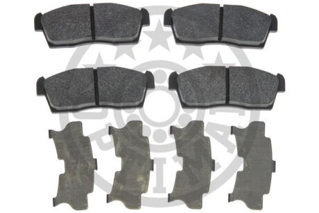 Фото 2 - Гальмівні колодки Optimal BP-12415 (BP12415)