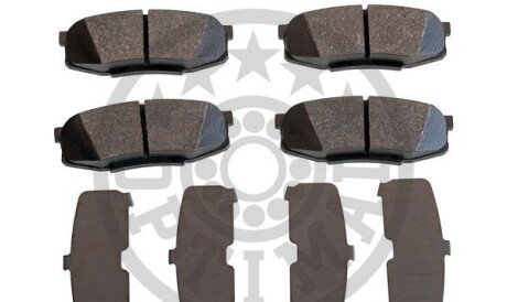 Фото 2 - Гальмівні колодки Optimal BP-12427 (BP12427)