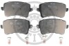Колодки дискового тормоза - (8K0698451, 8K0698451A, 8K0698451B) Optimal BP-12443 (фото 1)