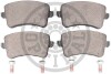 Колодки дискового тормоза - (8K0698451, 8K0698451A, 8K0698451B) Optimal BP-12443 (фото 2)