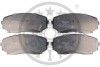 Колодки дискового тормоза - (l2Y63329Z, TKY83328ZB, TKY83328ZA) Optimal BP-12486 (фото 1)