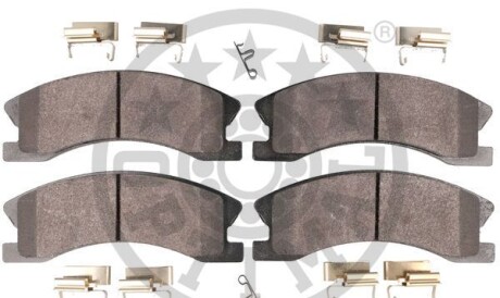 Фото 2 - Гальмівні колодки Optimal BP-12580