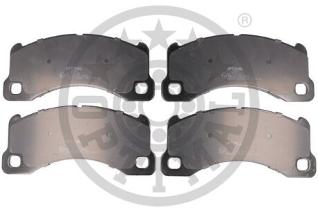 Комплект гальмівних накладок, дискове гальмо - Optimal BP-12583