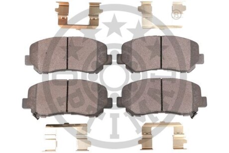 Фото 2 - Гальмівні колодки Optimal BP12590