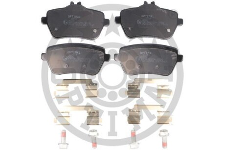 Klocki hamulcowe mercedes-benz s-class (w222, v222, x222), s-class convertible (a217), s-cla 12> tyl szt - Optimal BP12659