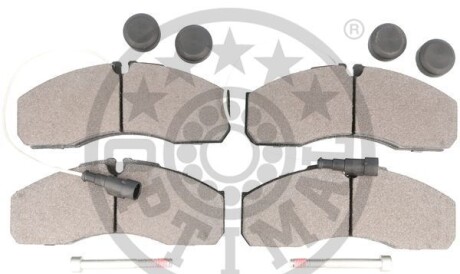 Фото 2 - Тормозные колодки Optimal BP-12739