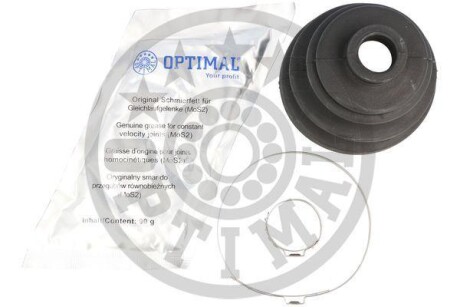 Комплект пилозахисний, приводний вал - Optimal CVB-10438CR