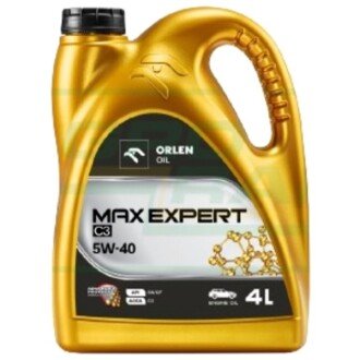 Моторна олива MaxExpert C3 5W-40, 4 л (QFS430B42) - ORLEN QFO891B40