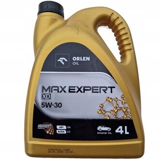 Моторна олива MaxExpert XD 5W-30, 4 л (QFS436B40) - ORLEN QFO894B40