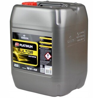 Моторна олива Platinum Ultor Extreme 10W-40, 20 л (QFO911K20) - ORLEN QFS477K20