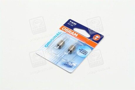 Автолампа Original Line T4W BA9s 4 W прозрачная - OSRAM 3893-02B