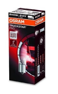 Автолампа R10W BA15s 12,5 W прозрачная - OSRAM 5637TSP