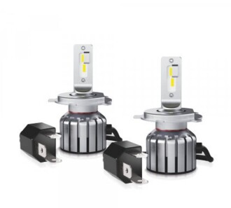 Комплект автоламп LED H4/H19 12V 15/15W 6000K P43T - OSRAM 64193DWBRT-2HFB