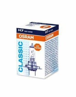 Автолампа H7 12V 55Вт PX26dfs Classic - OSRAM 64210CLC