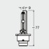 Автолампа D2S P32d-2 35 W прозрачная - ((N10445701)) OSRAM 66240CBI (фото 3)