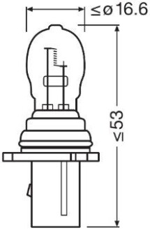 Автолампа 26W - OSRAM 6851