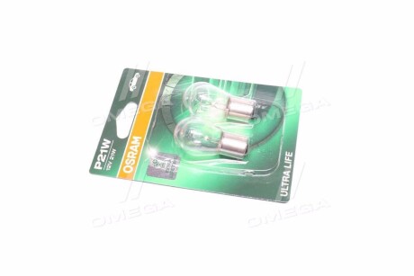 Автолампа Ultra Life P21W BA15s 21 W прозрачная - (9098113043) OSRAM 7506ULT02B