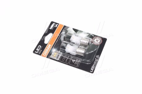 Лампа світлодіодна PY21W LED 12V 1W BAU15S LEDriving SL (blister 2шт) - OSRAM 7507DYP-02B